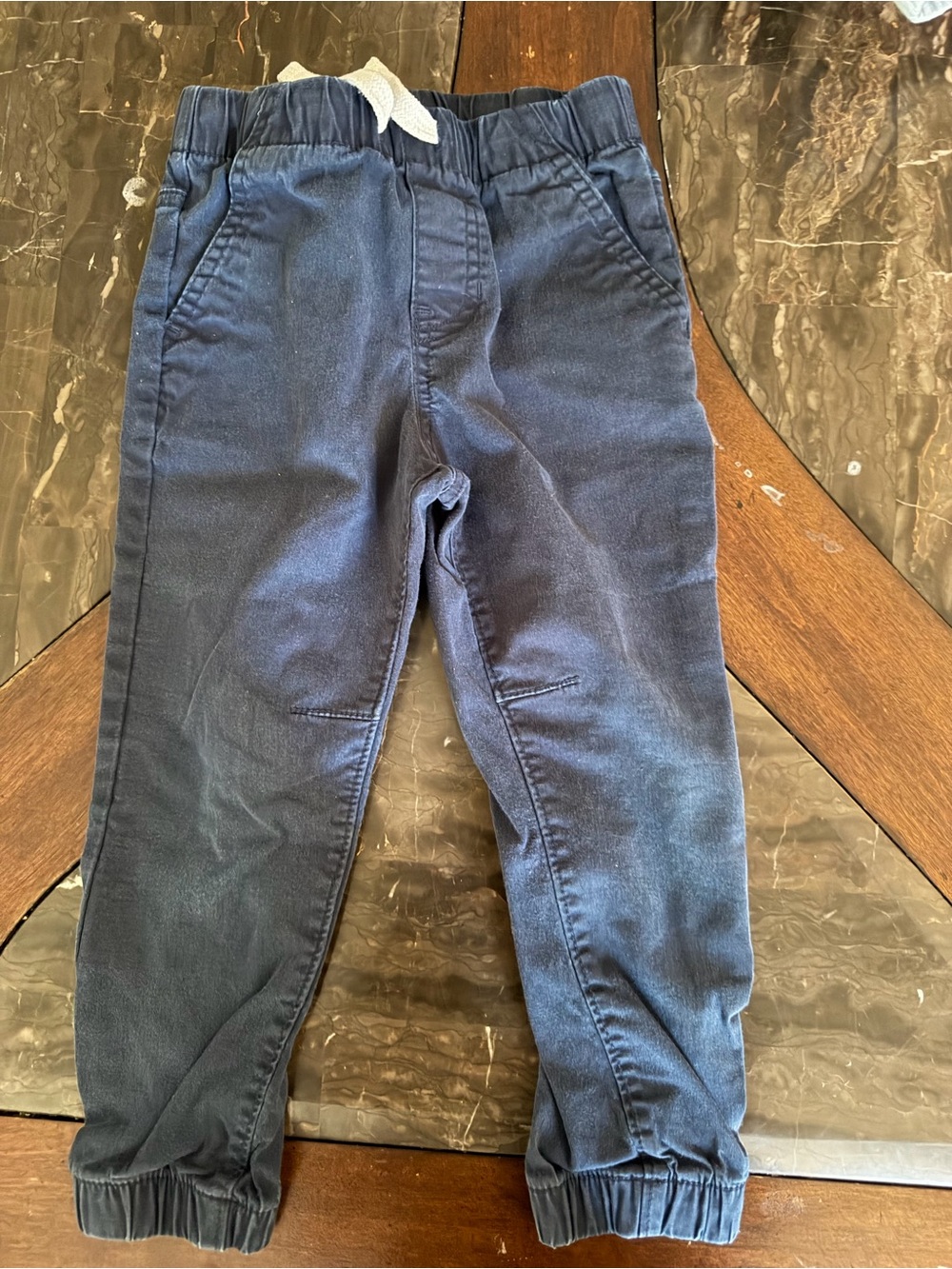 Cat & Jack Navy Blue Elastic Waist Jogger Pants